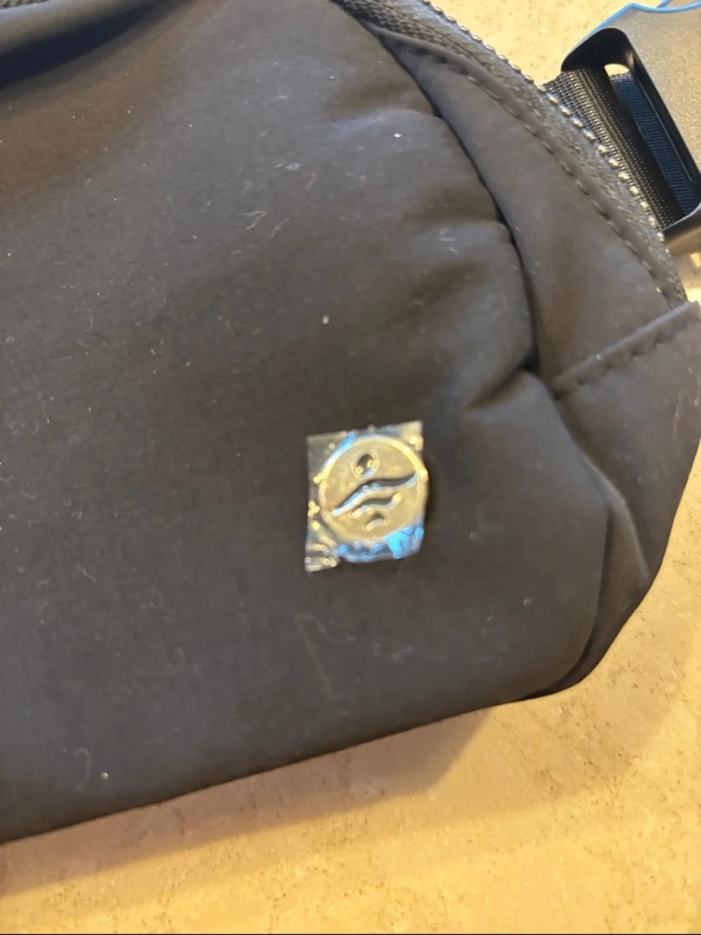 Black Halara waist bag. - Picture 2 of 5